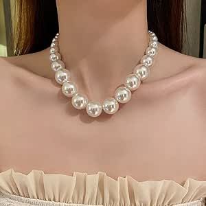 White Shell Pearl Necklace