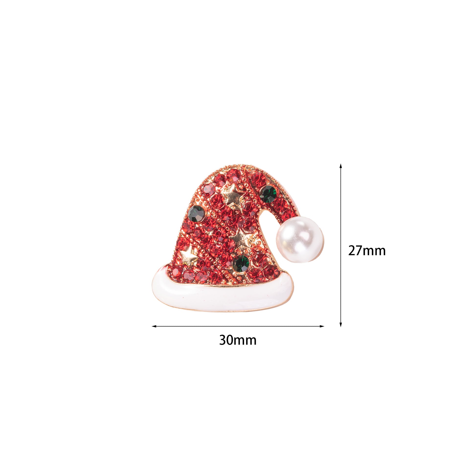 Christmas Hat Brooch Pin
