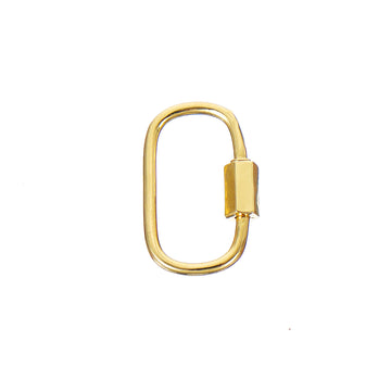 Oval Carabiner Charm Enhancer Connector