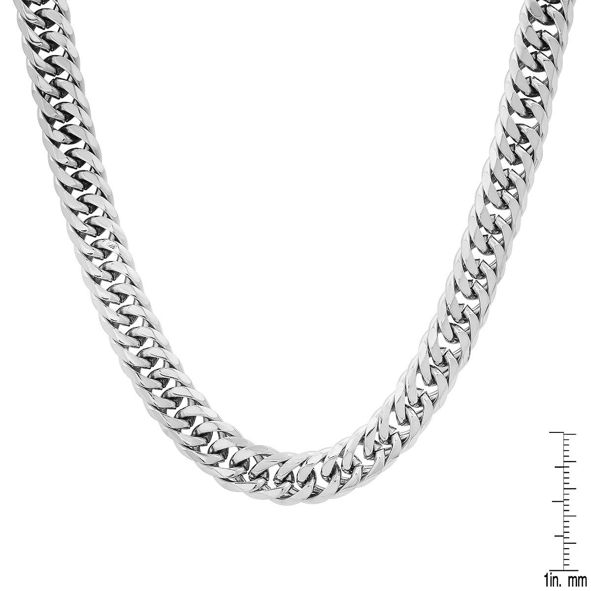 Men's 24" Cuban Round Link Chain