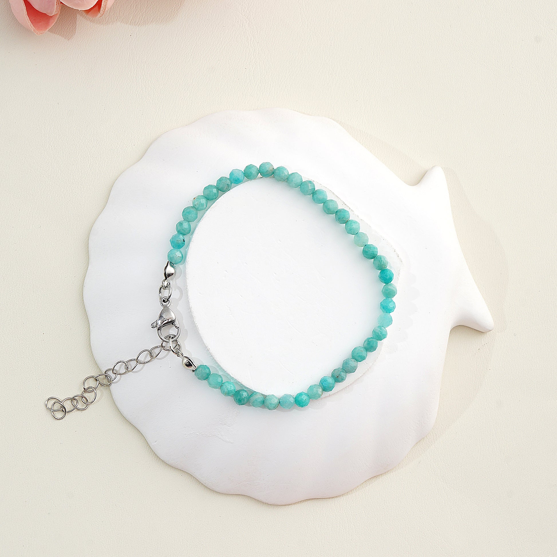 Turquoise beaded bracelet